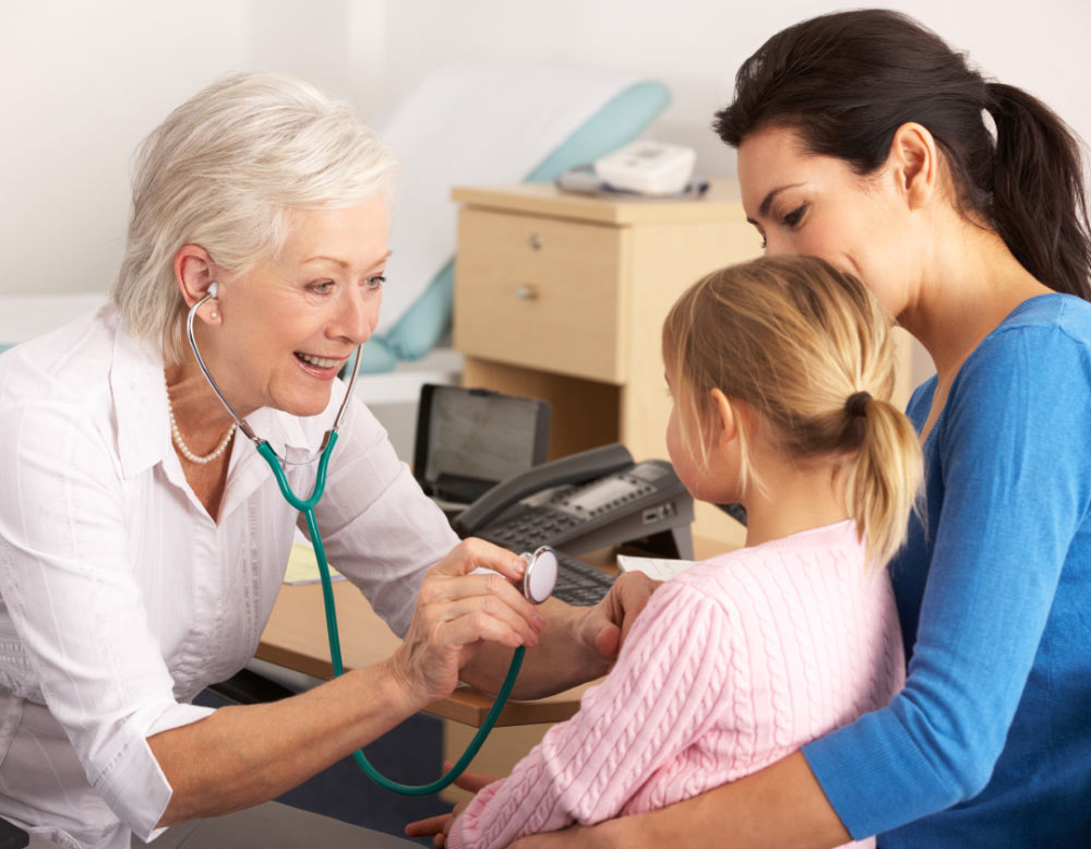 Doctor Examining Child Doctor Examining Child